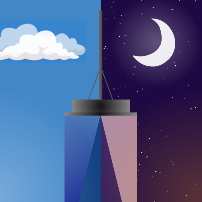 Custom Skyscraper Barchart Icon